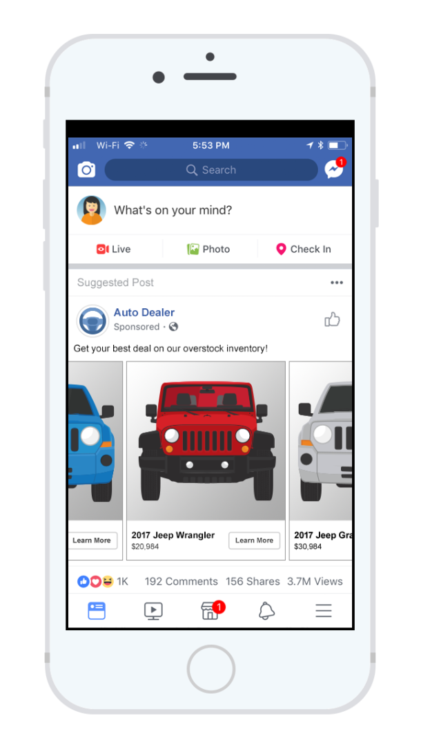 Auto Facebook Dynamic Facebook Auto Ads - Eccanova